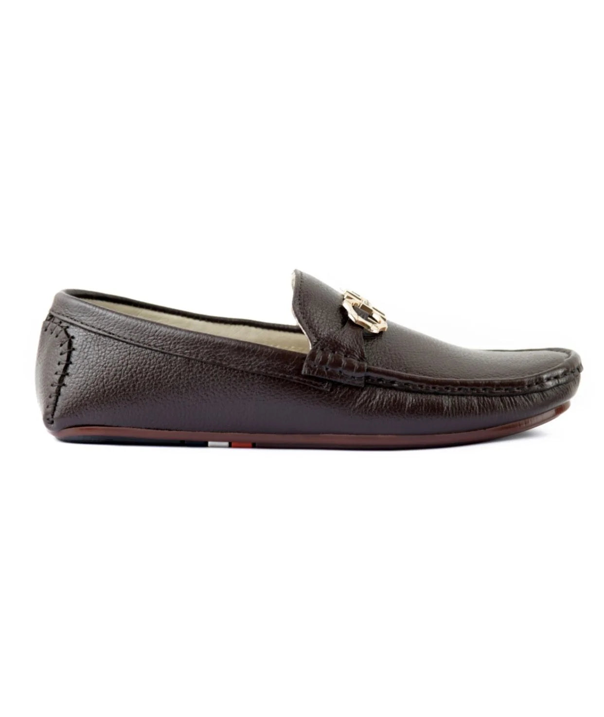 Brown Leather Classic Loafer