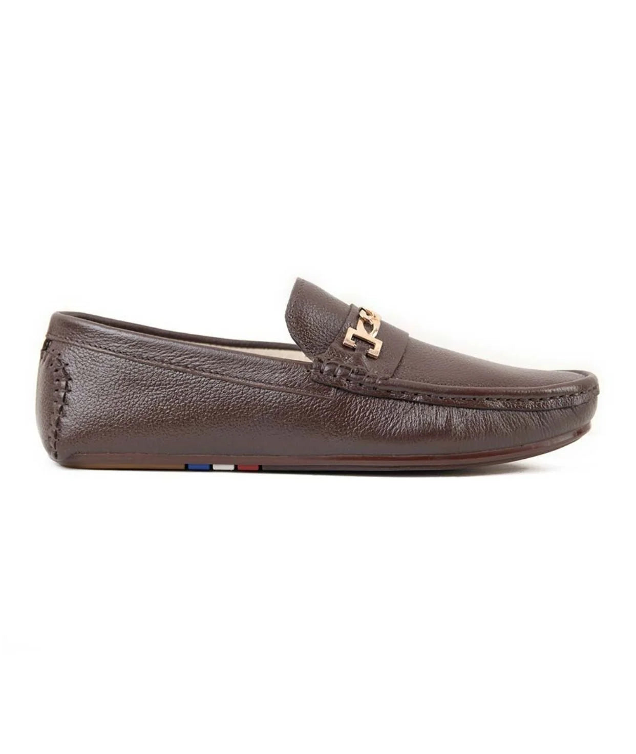 Pecan Baron Gold Loafer