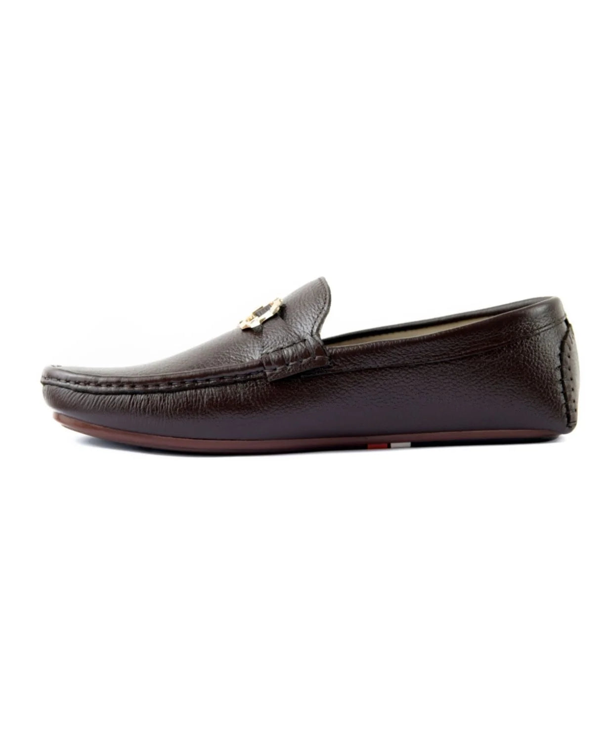 Brown Leather Classic Loafer