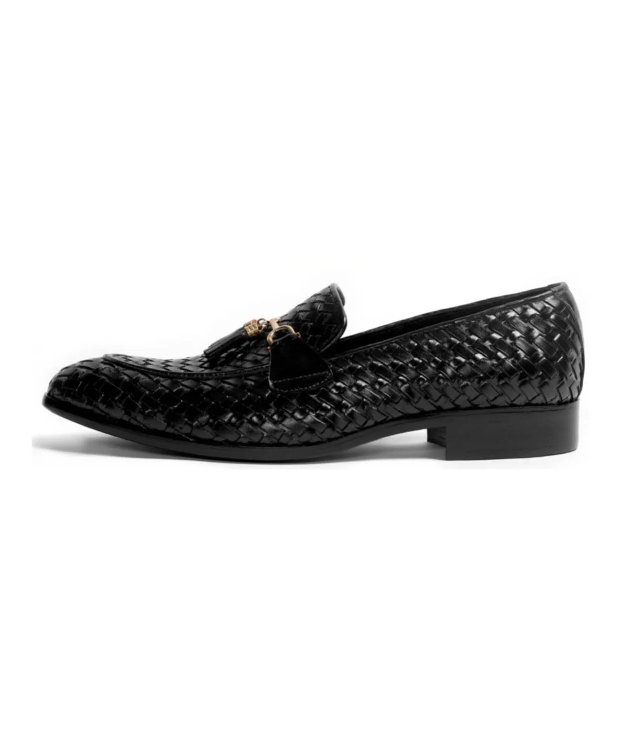 Black Tassel Loafer